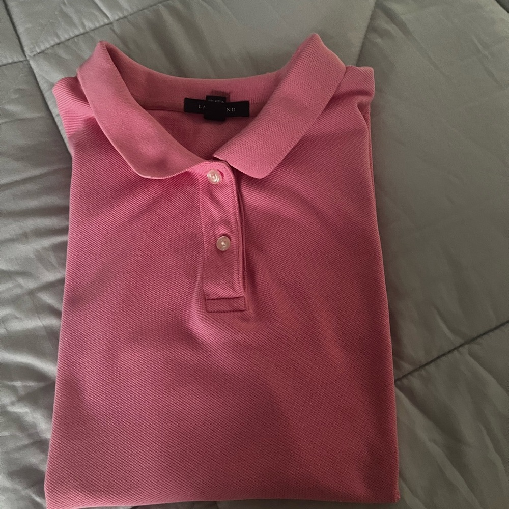 Pink Polo Shirt - Classic Collared Tee